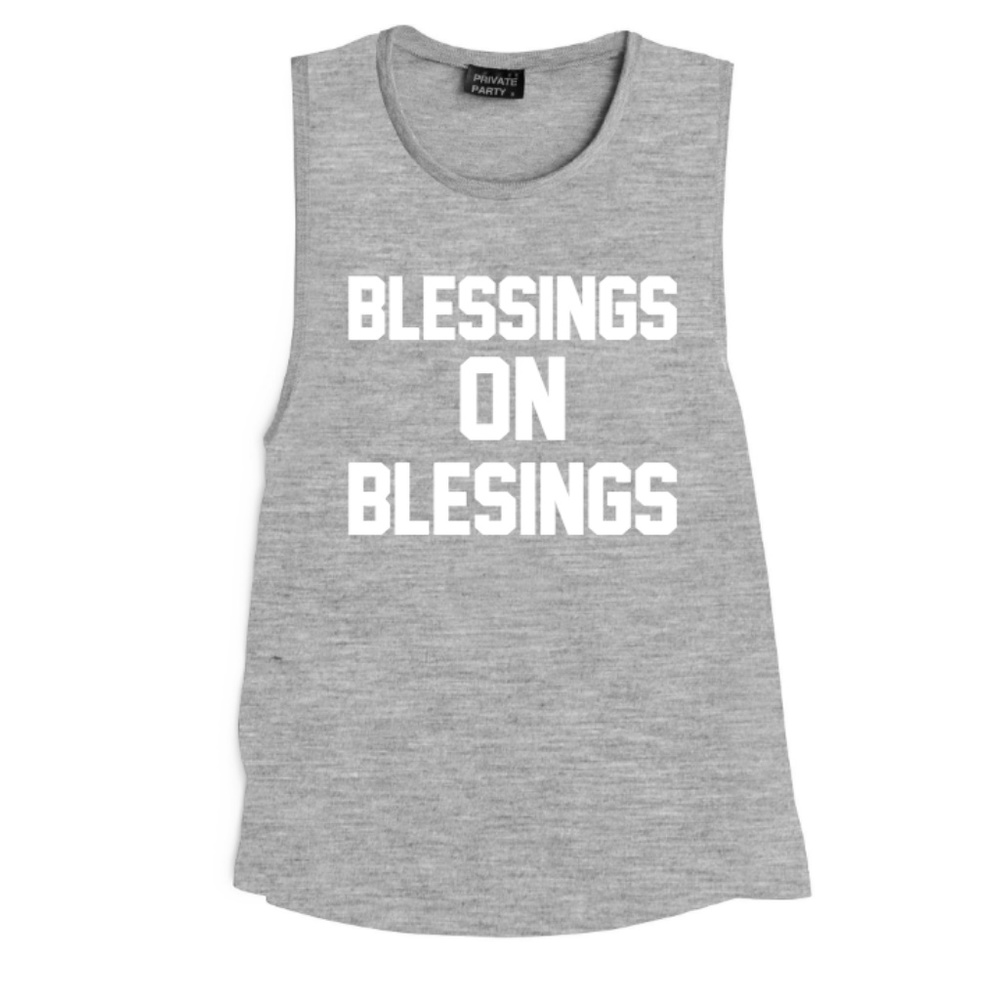 Private Party Blessings on Blessings Tank Small